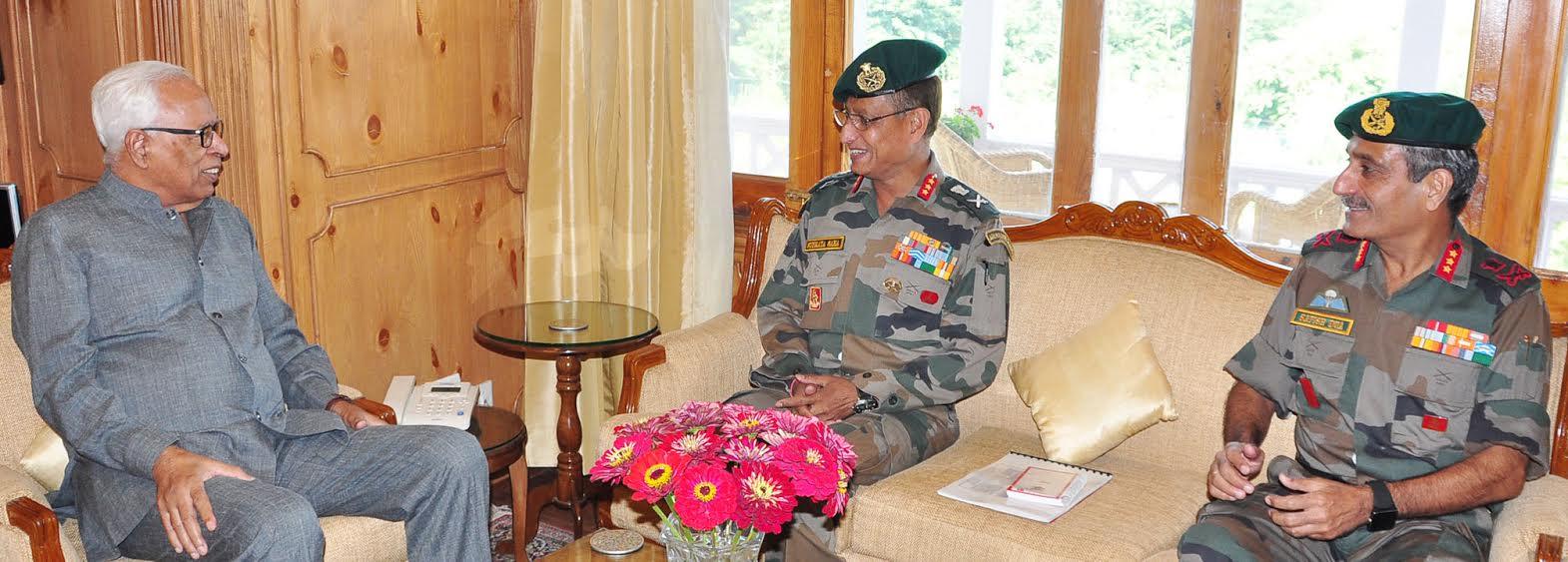 New GOC 15 Corps meets Governor
